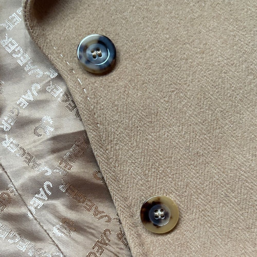 Jaeger Chic Cream Skirt and blazer and Tan Blazer Set - Picture 13 of 16